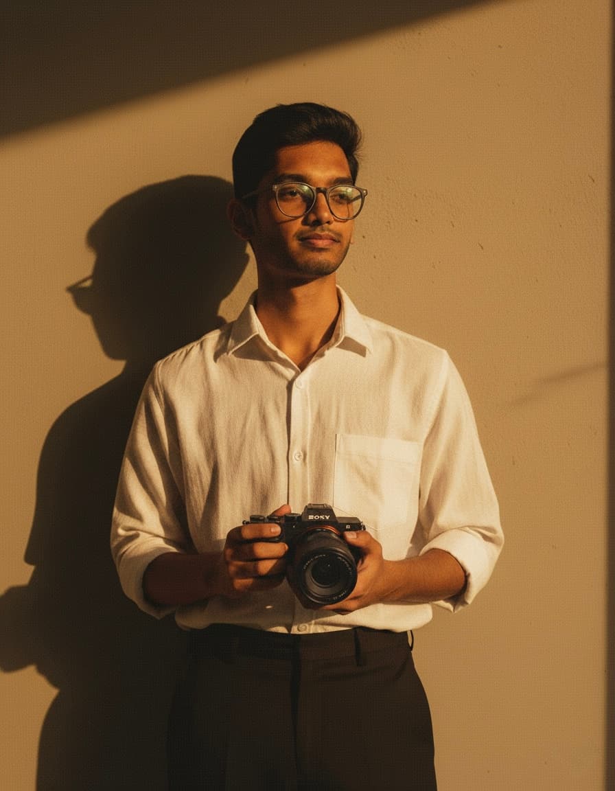 Photographer in Galle Fort